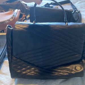 Tory Burch Quilted Leather Moto Crossbody